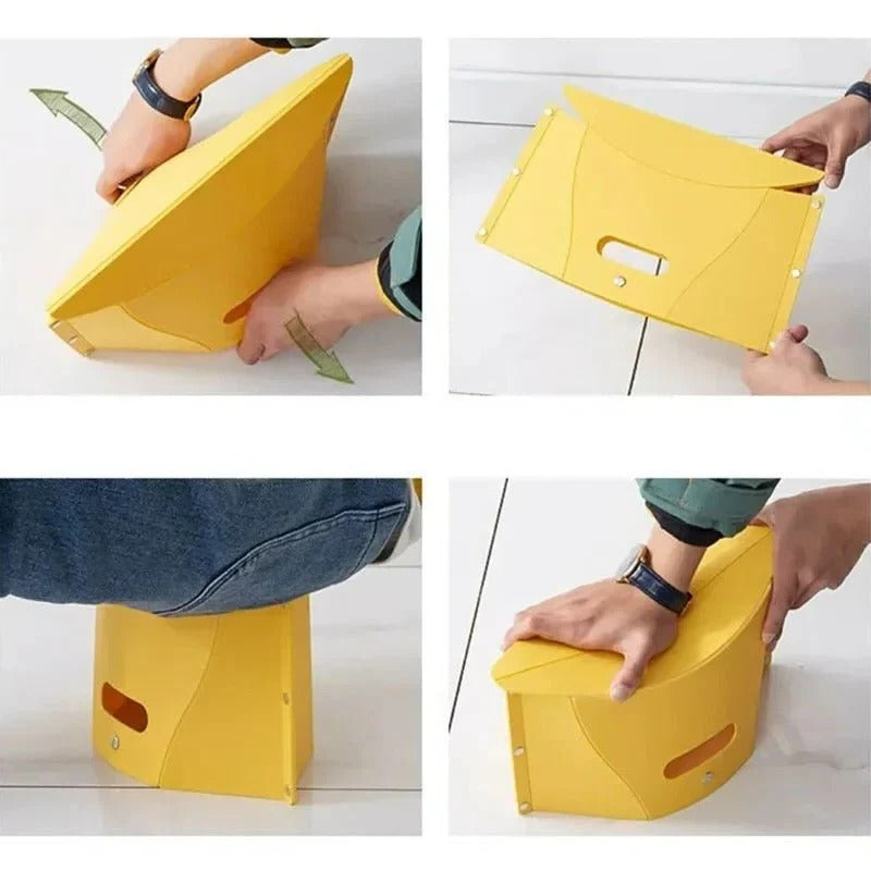 Foldable Step Stool with Non-Slip Design