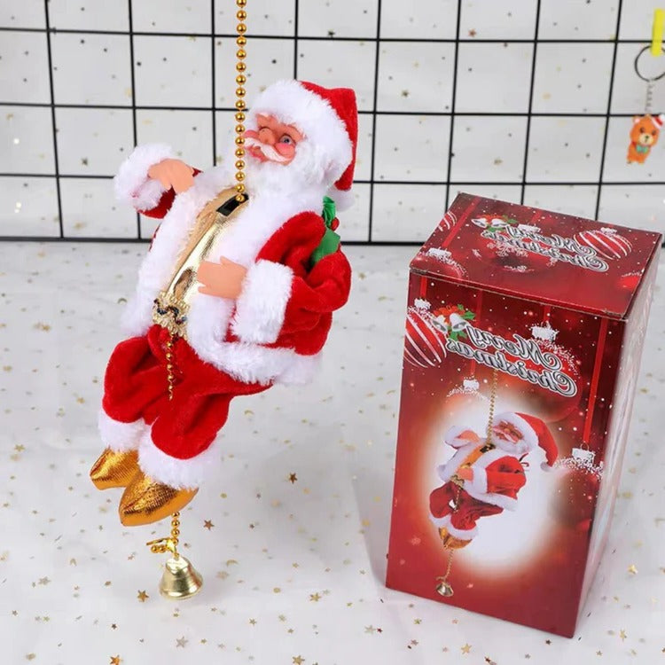 Climbing Santa Christmas Decoration