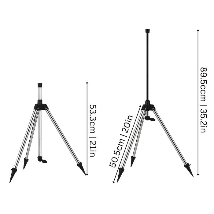 High Pressure Rotating Tripod Lawn Sprinkler