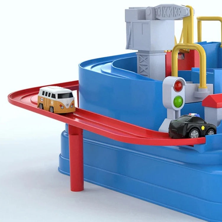Kids Mechanical Vehicle Track Racing Play Set