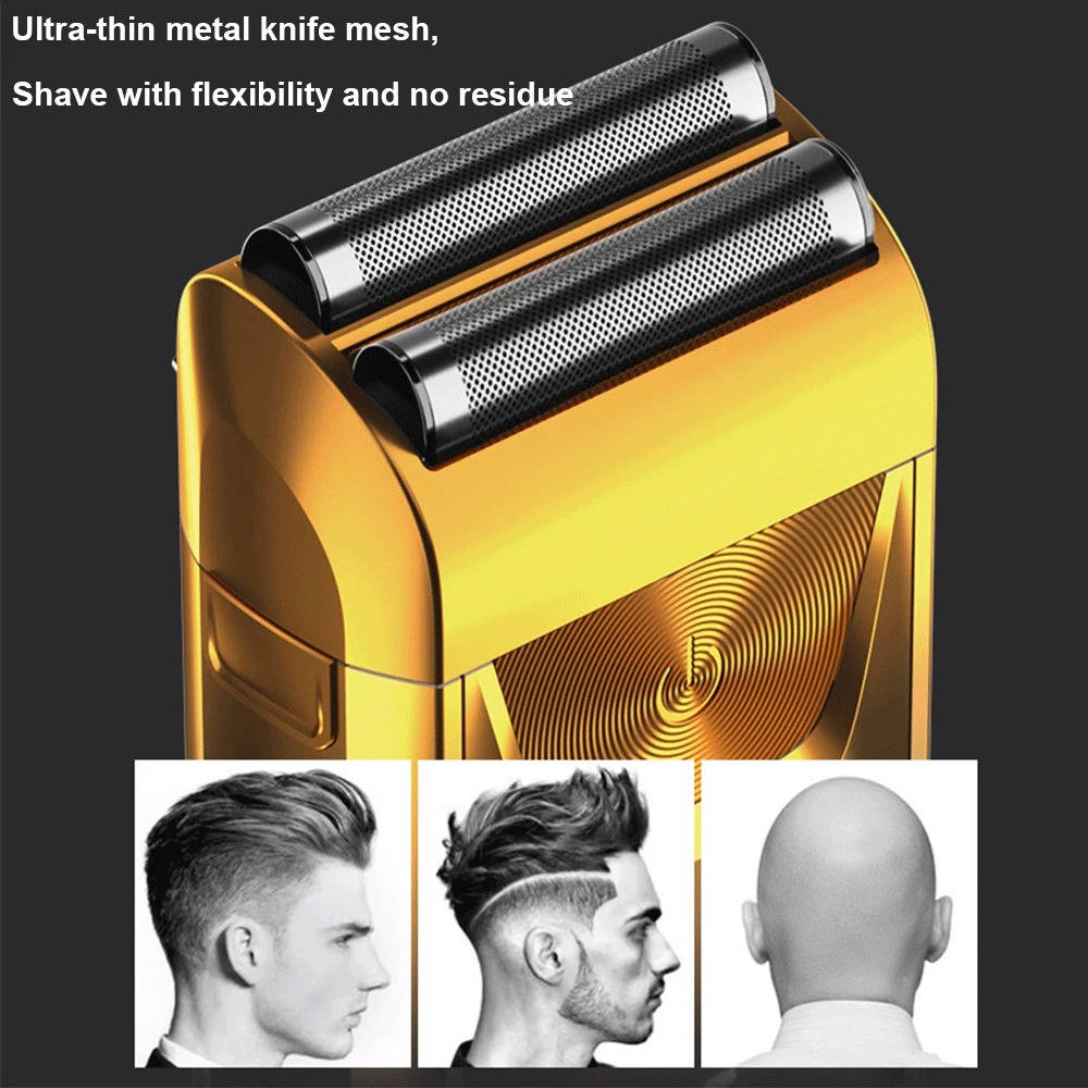 Electric Head & Face Shaver – Bald Grooming Razor