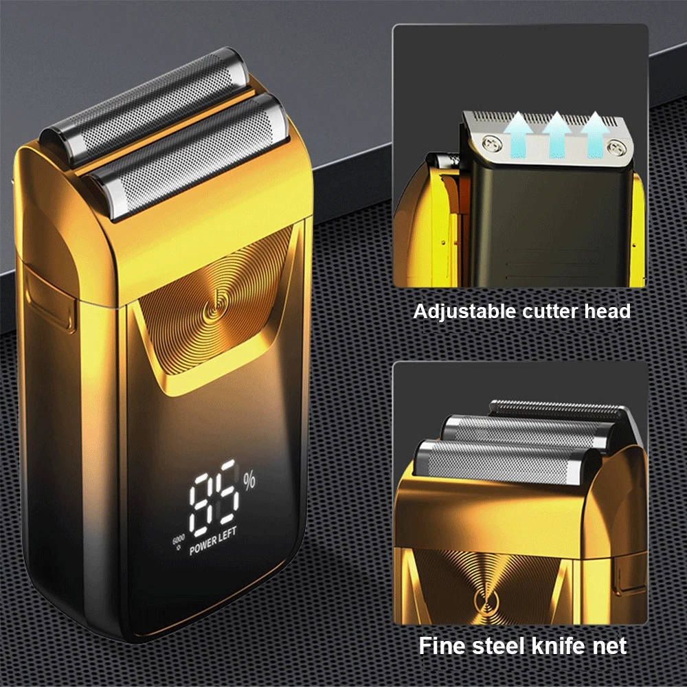 Electric Head & Face Shaver – Bald Grooming Razor