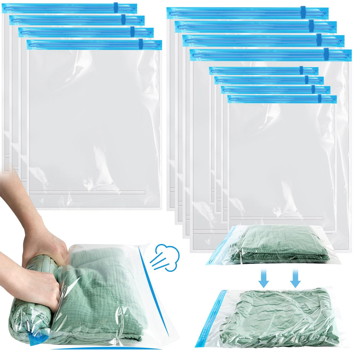 Roll Up Compression Bags