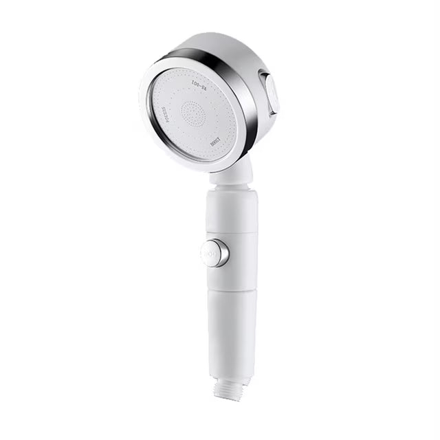 One-Touch Stop Showerhead