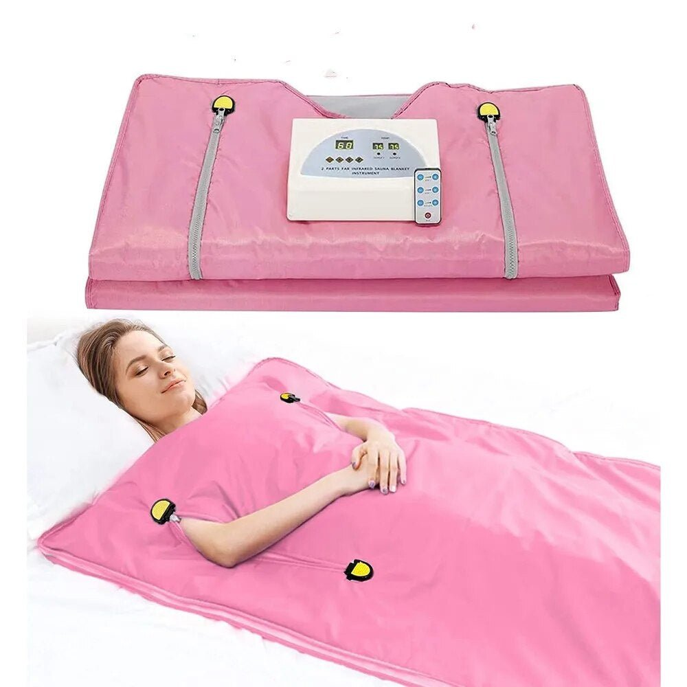 Portable Infrared Sauna Blanket - Home Spa Detox