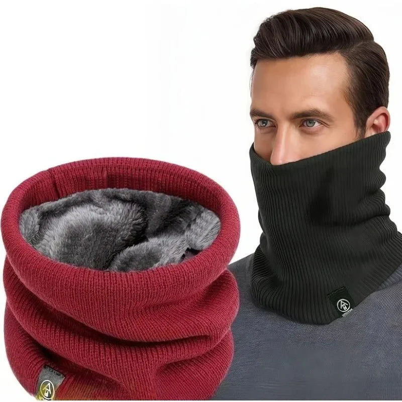 Knitted Neck Warmer Sports Scarf for Cold Weather