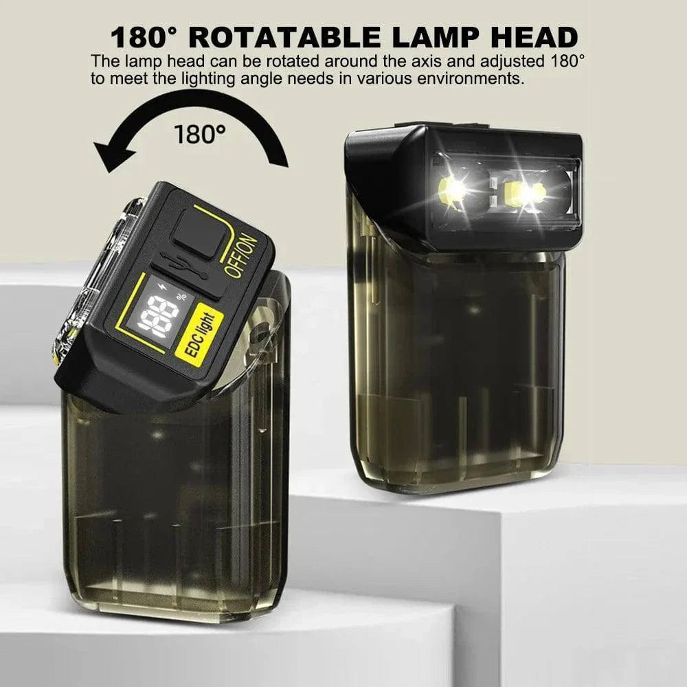 Rechargeable Mini Torch - Portable, Bright & USB Powered