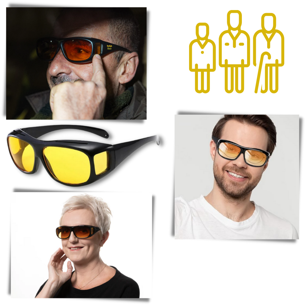Night Driving Glasses – Enhance Clarity & Reduce Glare