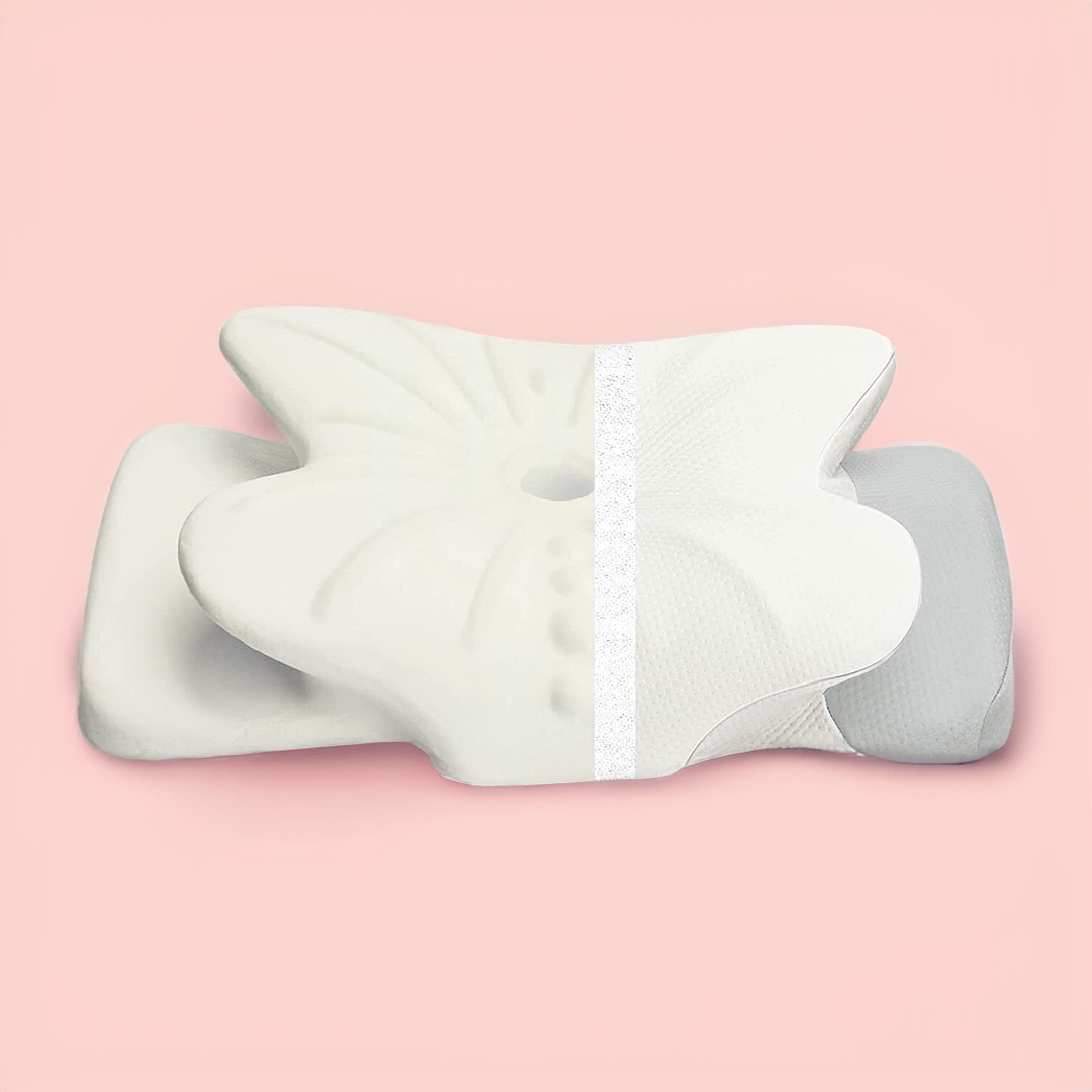 Ergonomic Orthopedic Pillow - Neck & Shoulder Support