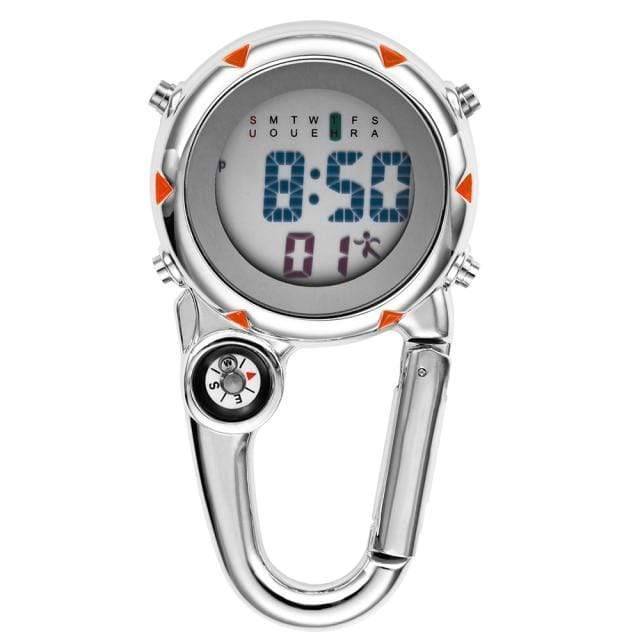 Clip-On Carabiner Pocket Watch – Convenient & Stylish Timepiece