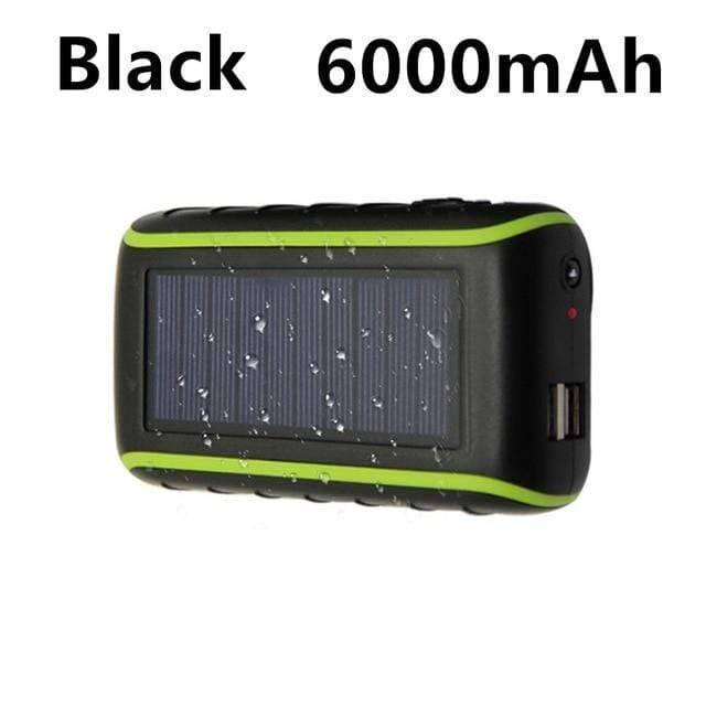 Hand Crank Solar Power Bank - Portable and Emergency Ready
