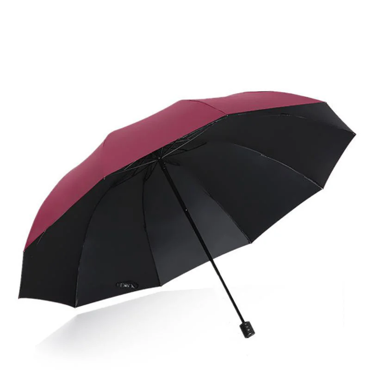 Big Windproof Waterproof Manual Umbrella - Large & Sturdy