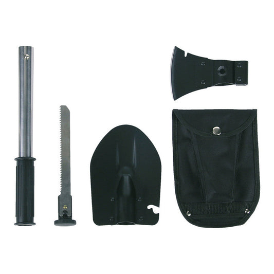 Convertible Shovel, Saw & Axe – 4-in-1 Survival Tool