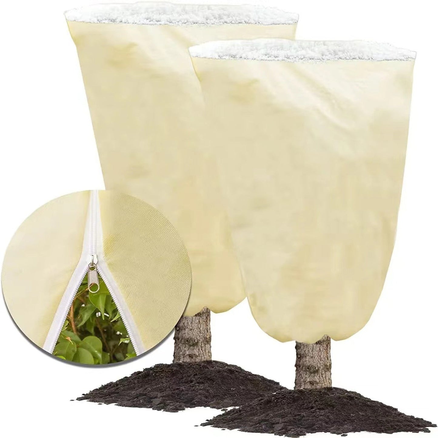 Plant Freeze Protection Covers – Thickened with Drawstring Bag