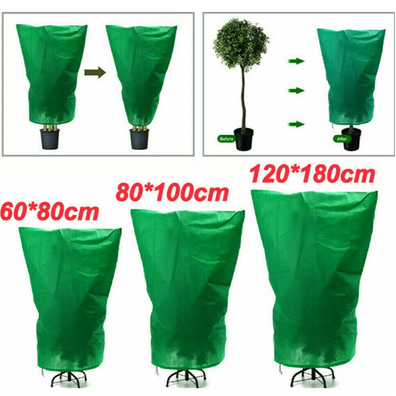 Plant Freeze Protection Covers – Thickened with Drawstring Bag