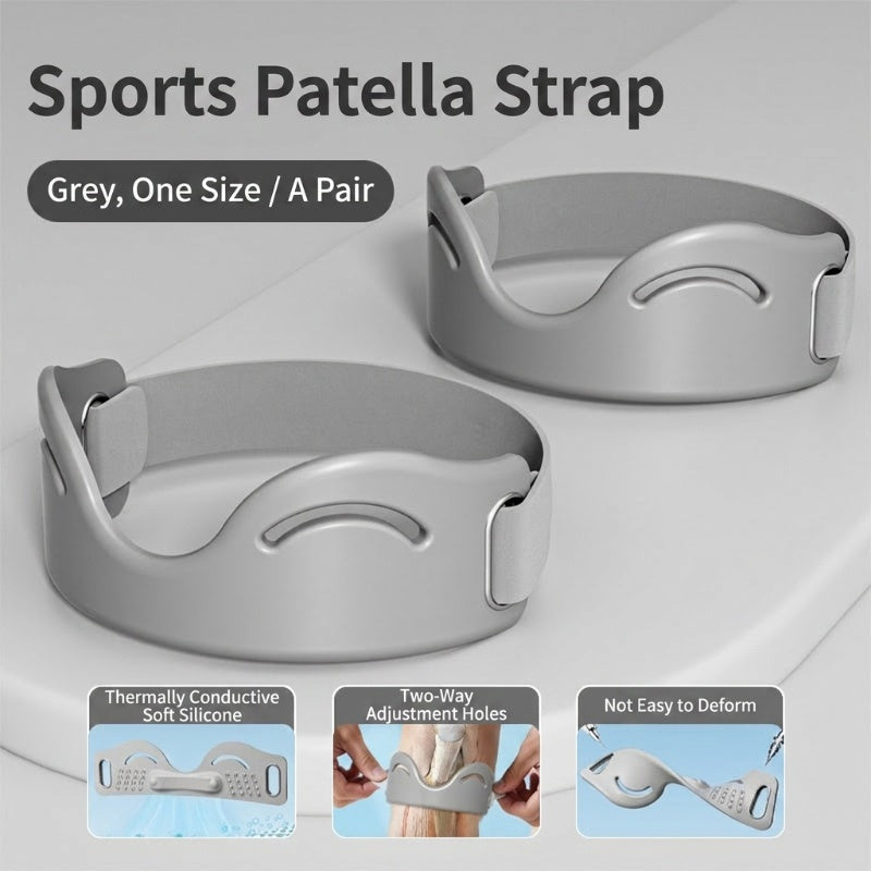 Breathable Patella Support Brace with Shock-Absorbing Pad