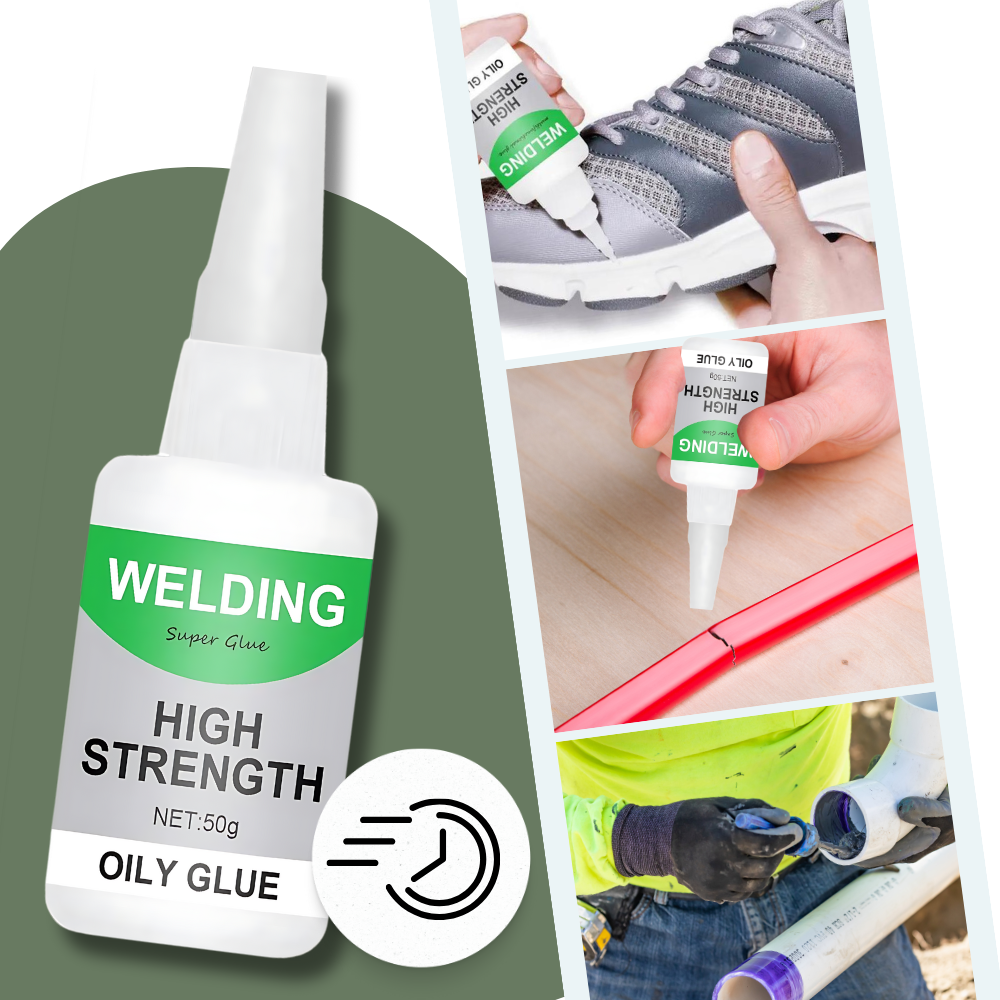 High Strength Oily Glue for Metal Welding