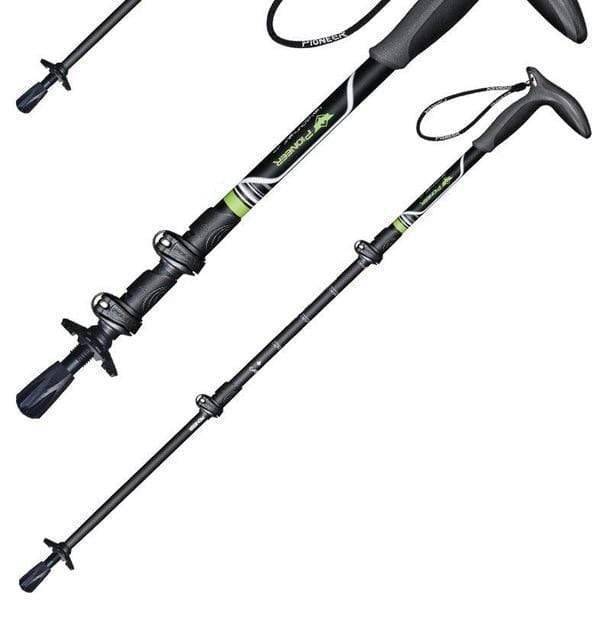 Durable Carbon Fiber Trekking Poles for Hiking & Outdoors