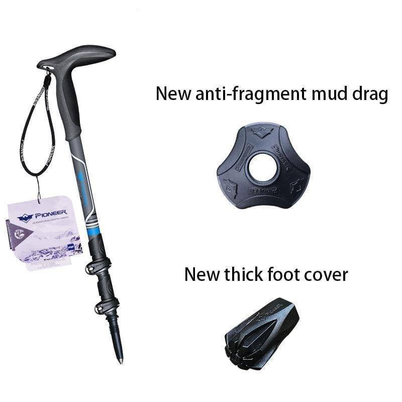 Durable Carbon Fiber Trekking Poles for Hiking & Outdoors