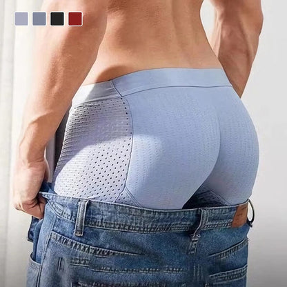 Breathable Ice Silk Men's Lift Underwear