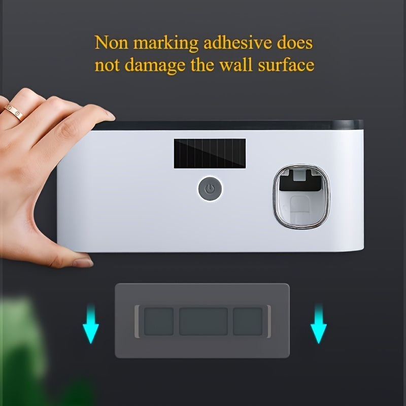 Smart Toothbrush Holder with UV Sterilization & Dryer