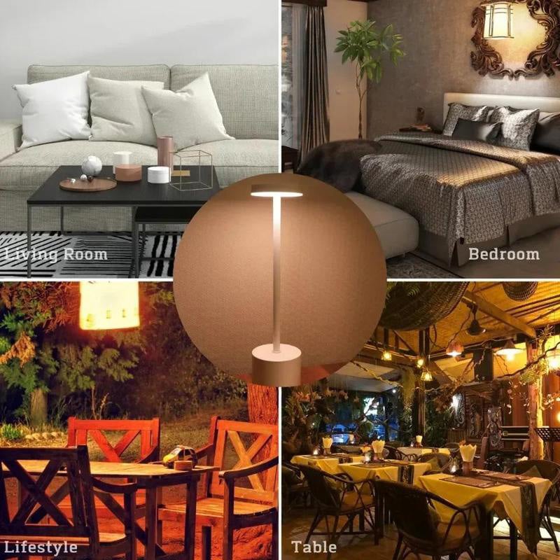 Portable Rechargeable LED Table Lamp – 3-Colour Touch Dimming – image 10