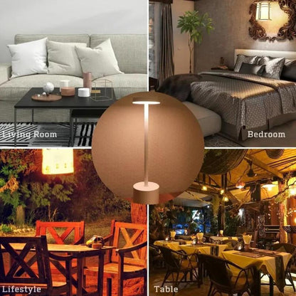 Portable Rechargeable LED Table Lamp – 3-Colour Touch Dimming – image 10