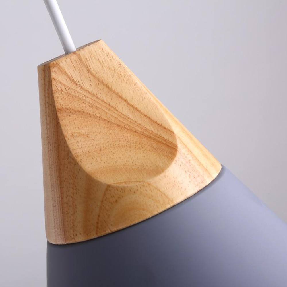 Wooden Pendant Light Minimalist Nordic Ceiling Lamp
