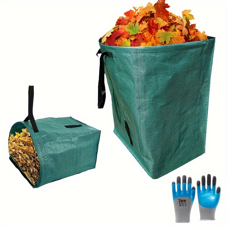 Heavy-Duty Garden Leaf Bag – Reusable Yard Waste Tote