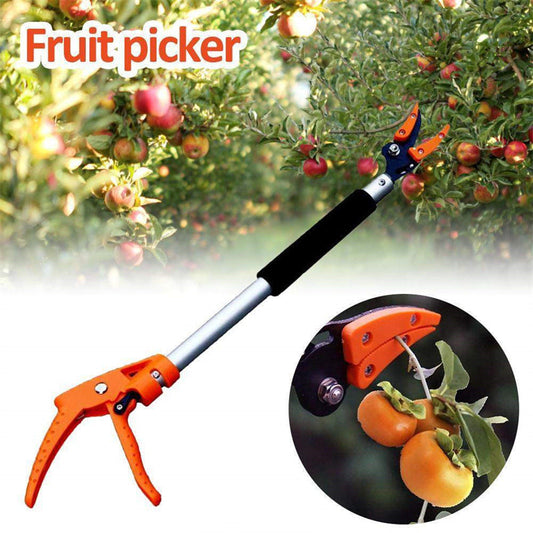 Telescopic pruning shear with spring mechanism – Extendable from 37-60 cm