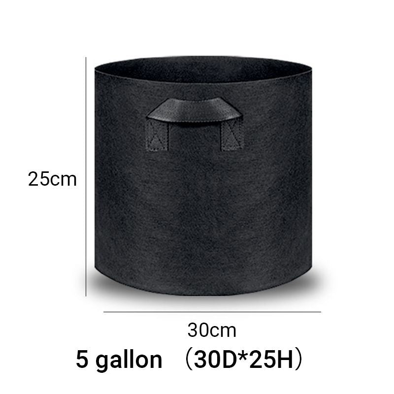 Felt Fabric Planting Bag – Breathable for Healthy Roots