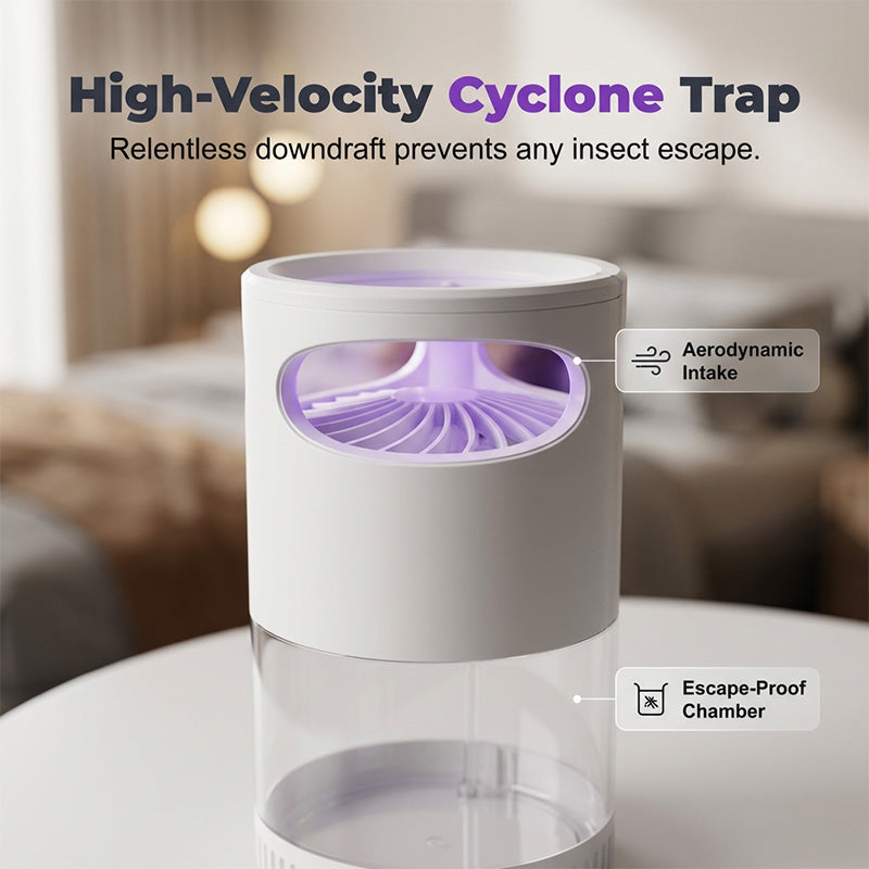 UV insect trap quiet with fan for mosquitoes