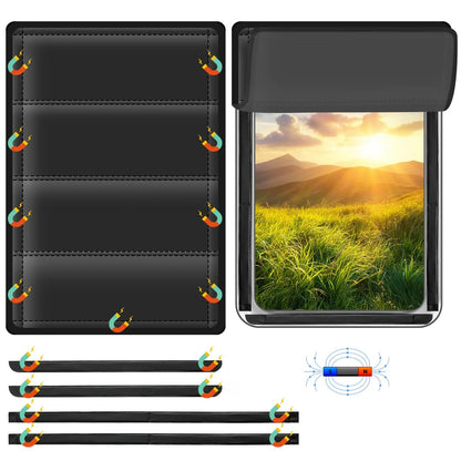 Foldable Magnetic Blackout Window Cover
