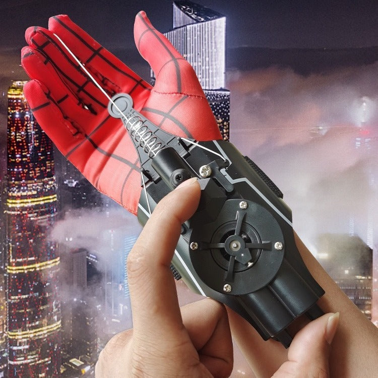Wrist-Mounted Web Shooter Toy – Kids' Pretend Play Launcher