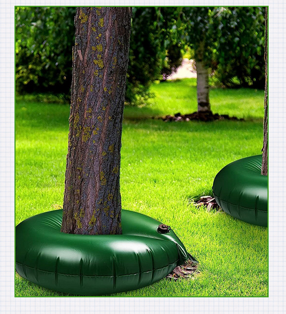 Inflatable tree watering for healthy trees