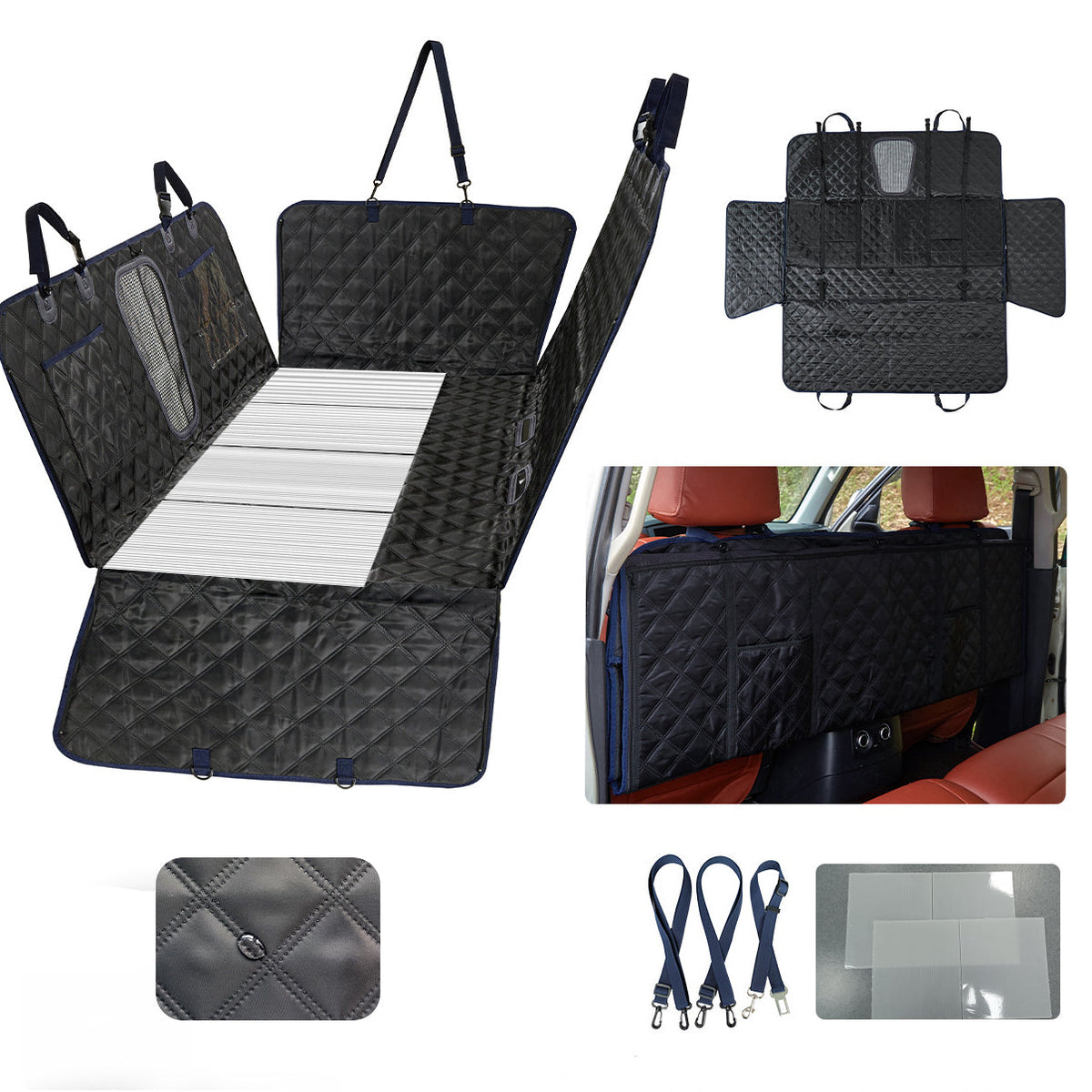 Reinforced Waterproof Pet Car Seat Cover – image 2