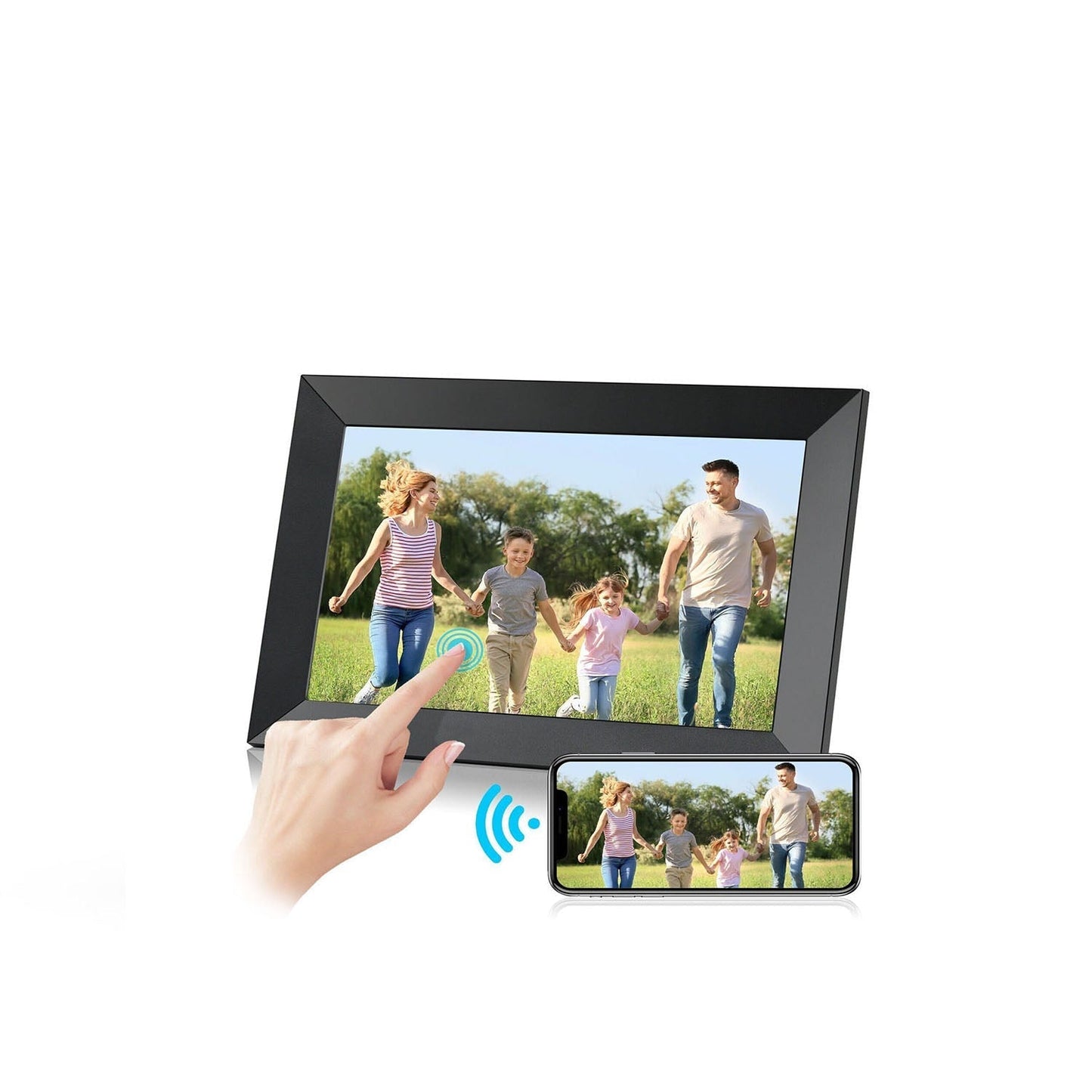 10.1in WiFi Digital Photo Frame – 16GB IPS Touchscreen