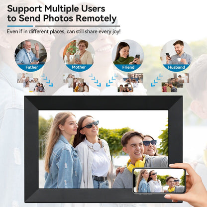 10.1in WiFi Digital Photo Frame – 16GB IPS Touchscreen