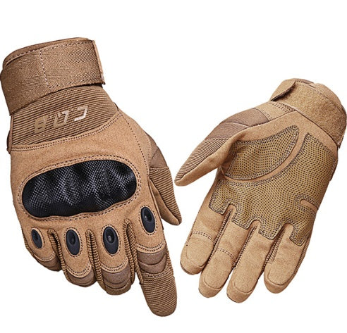 Military Tactical Gloves – Half Finger, Knuckle Protection