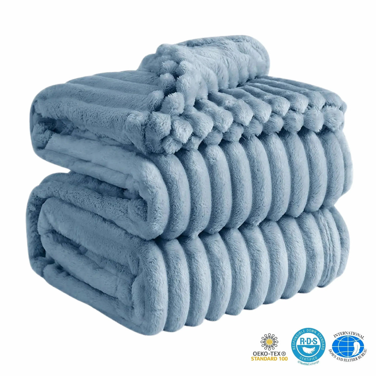 Soft Faux Rabbit Fur Blanket
