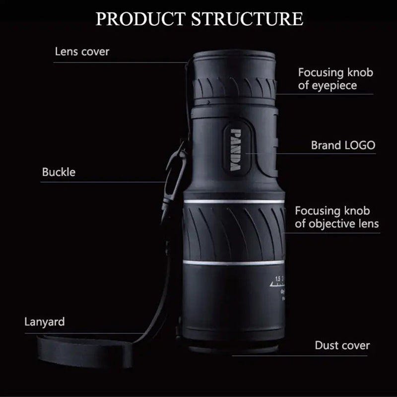 High-Power Monocular – BAK4 Prism & FMC Coated Lens – image 7