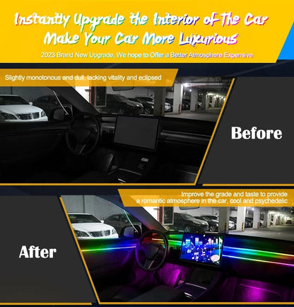 Car Interior LED Strip Lights – Ambient Cabin Lighting