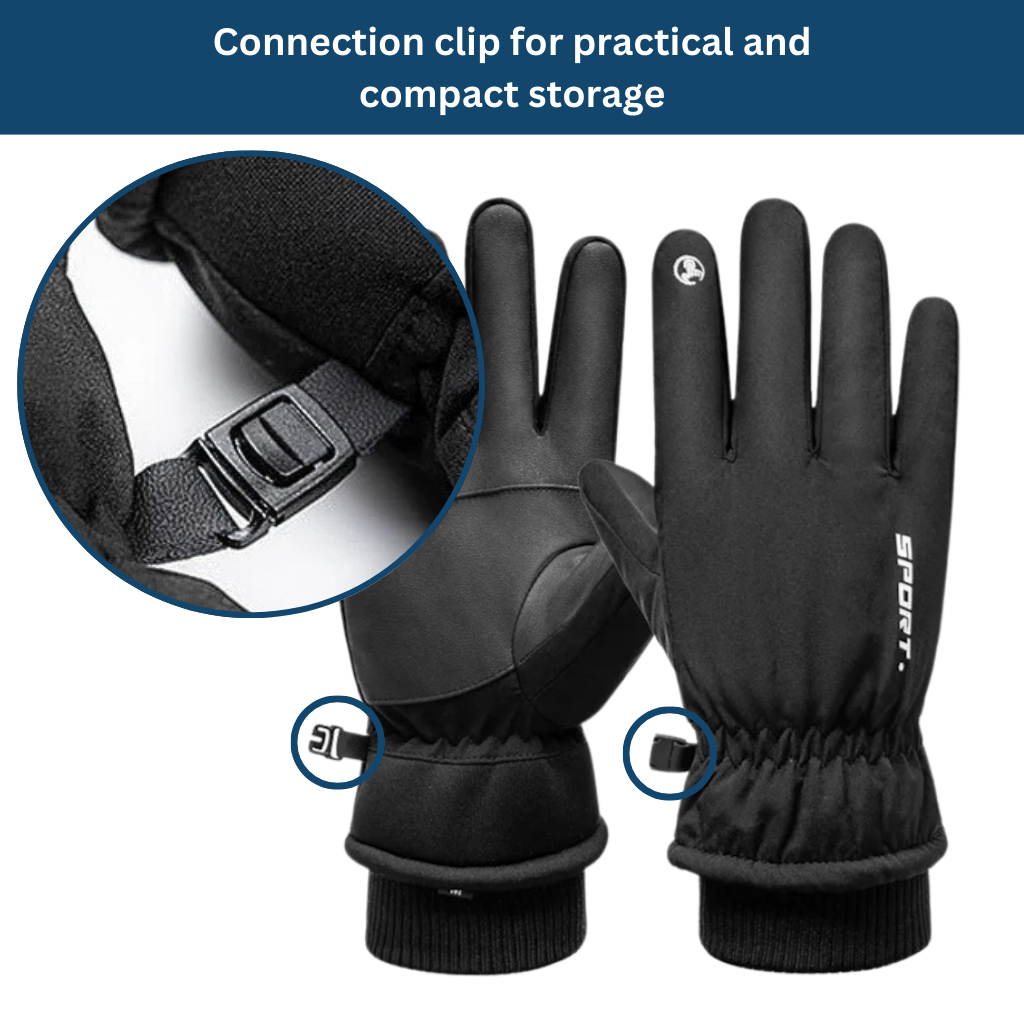 Waterproof Thermal Winter Gloves for Cold Weather