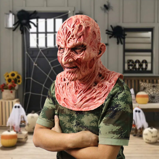 Freddy Krueger Halloween Mask Scary Cosplay