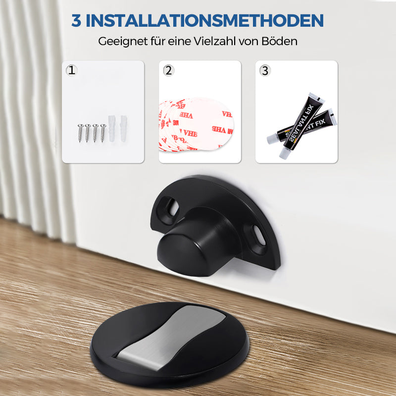 Magnetic Door Stop Invisible Stainless Steel