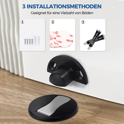 Magnetic Door Stop Invisible Stainless Steel