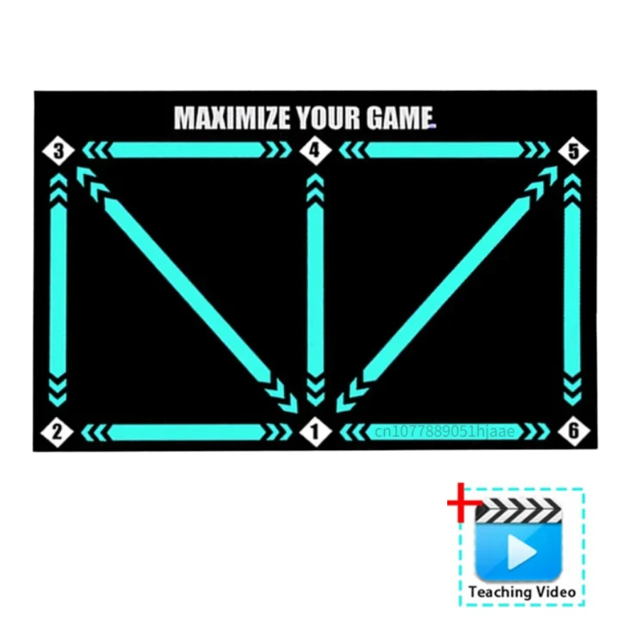 Soccer Training Mat + Pro Skills Video Program