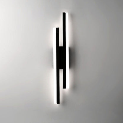 Modern LED Wall Light Black Gold Indoor Fixture