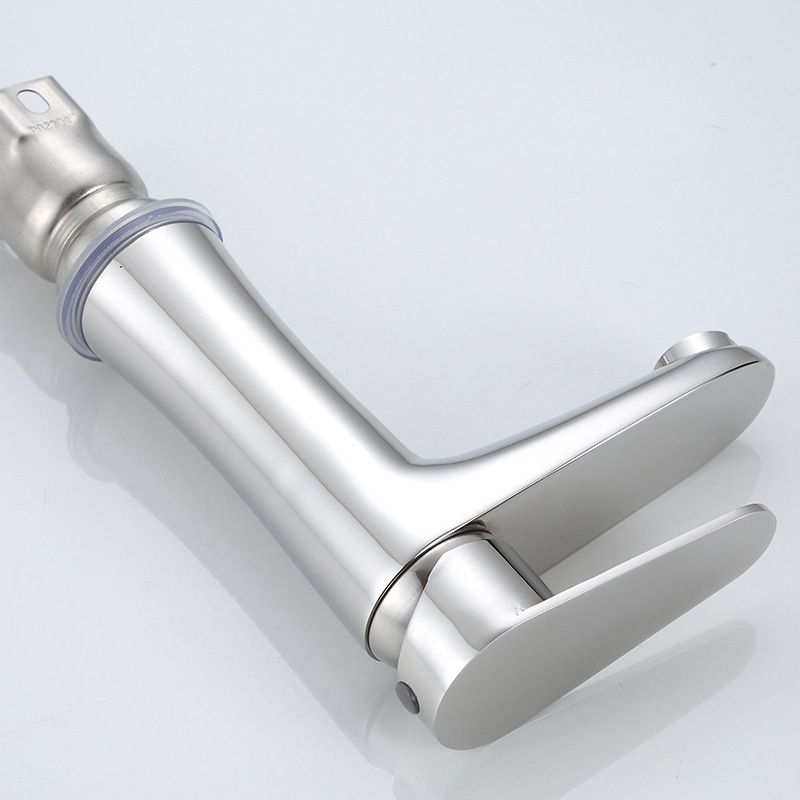 Modern Basin Faucet Single Hole Bathroom Tap