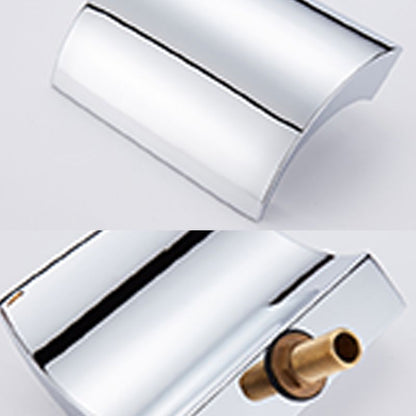 Brass Bathtub Faucet Waterfall Spout Freestanding